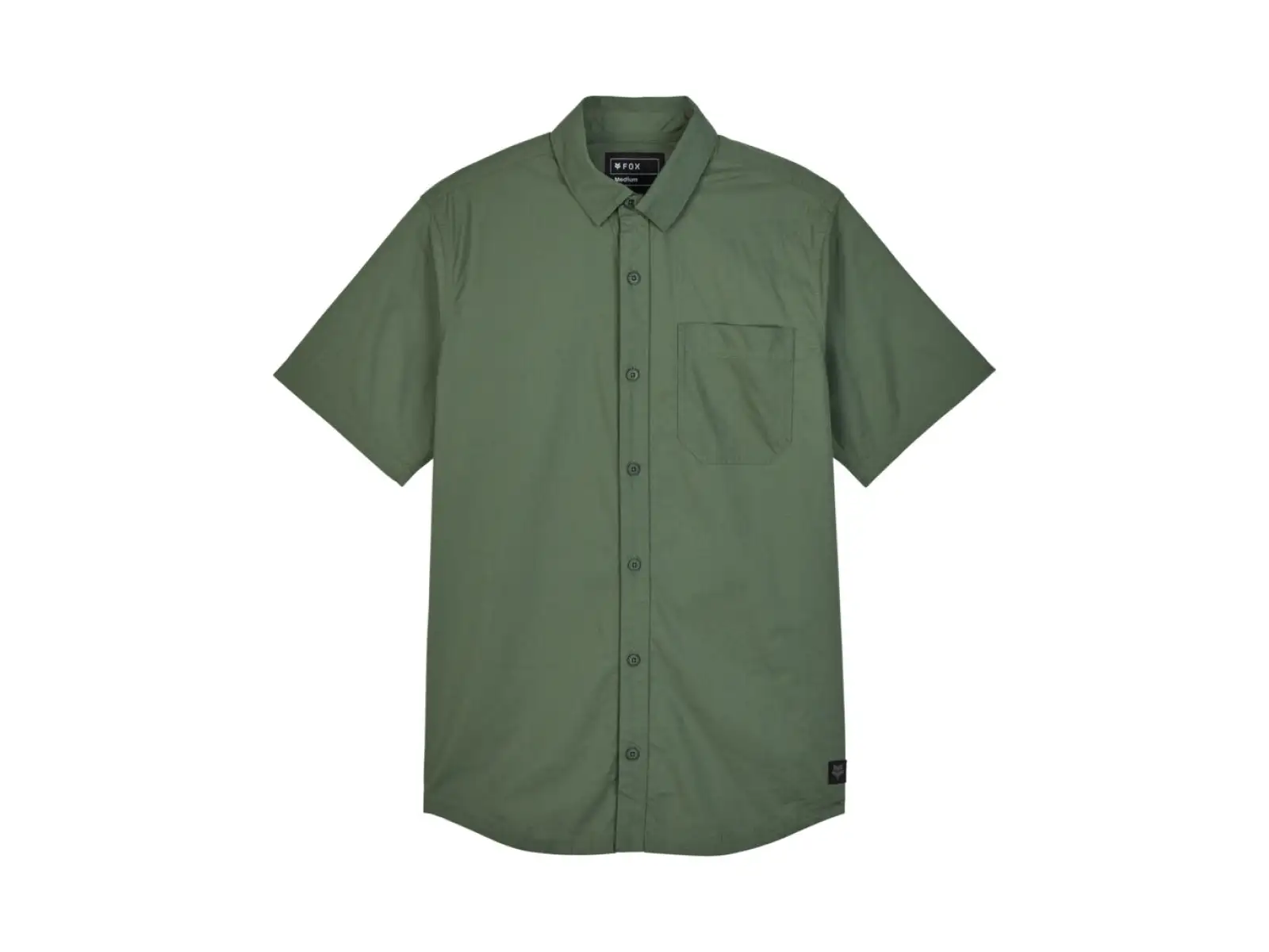 Fox Roger Ss Woven pánske tričko hunter green
