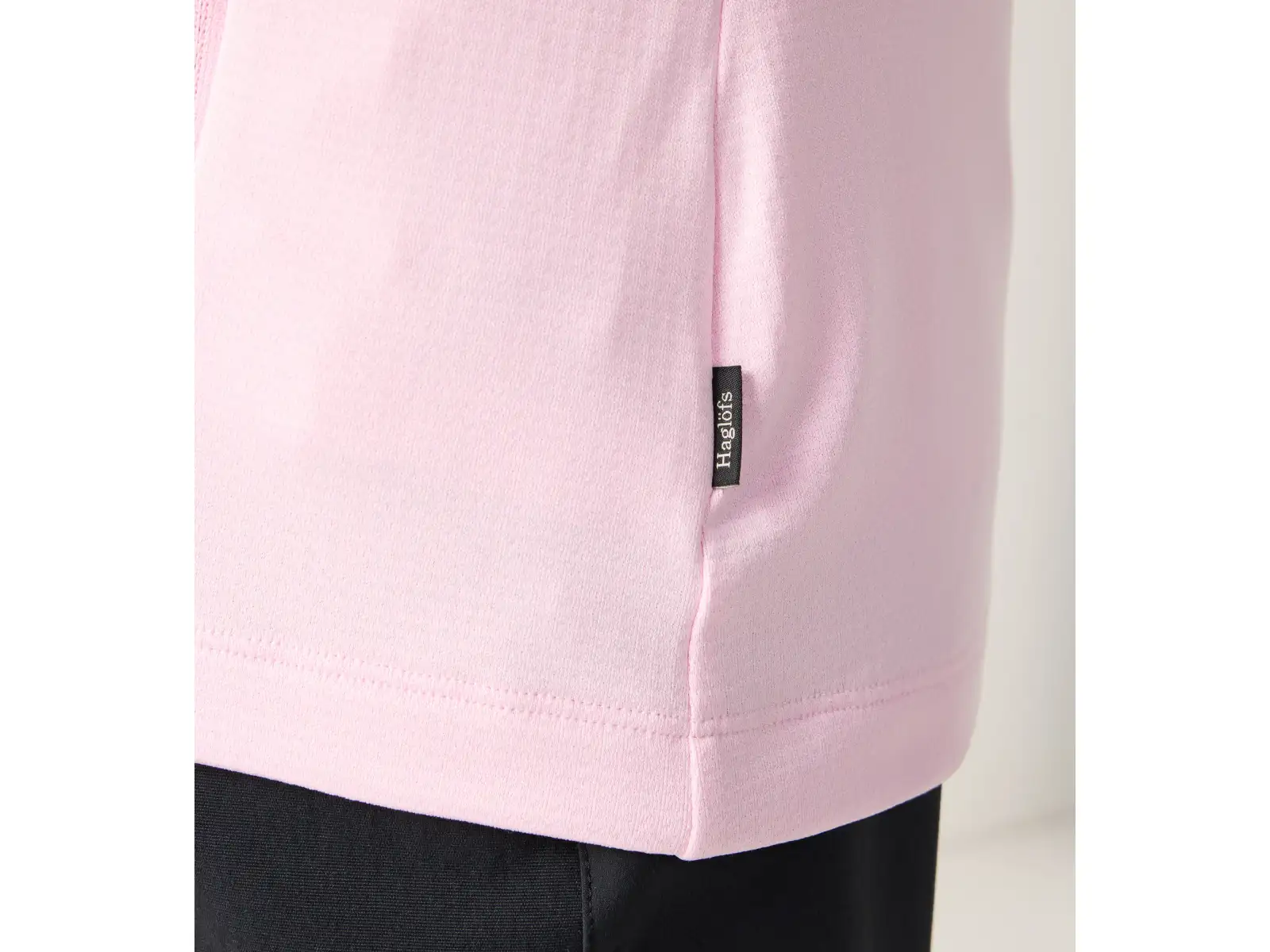 Haglöfs Korp Mid Hood dámska mikina Fresh Pink