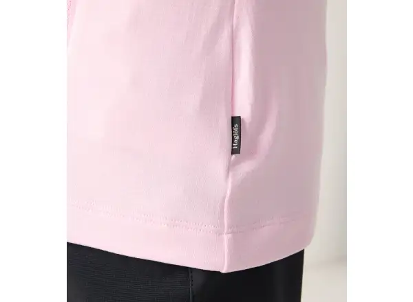 Haglöfs Korp Mid Hood dámska mikina Fresh Pink