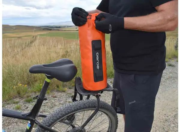 Aeroe Heavy Duty taška na riadidlá 8 l oranžová