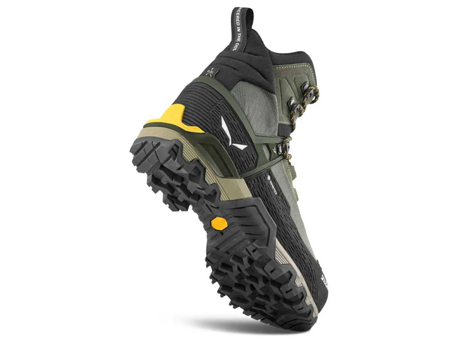 Salewa Mountain Trainer 3 Tech Mid GTX pánske turistické topánky Faded Green/Forest Night