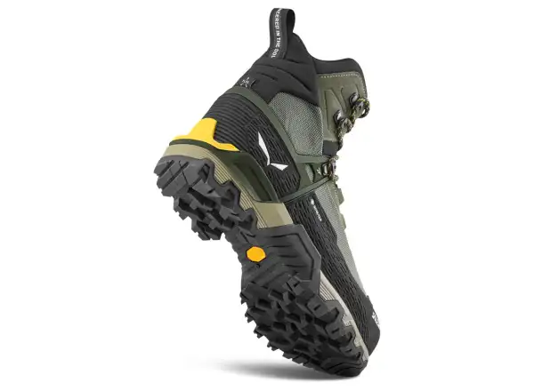 Salewa Mountain Trainer 3 Tech Mid GTX pánske turistické topánky Faded Green/Forest Night