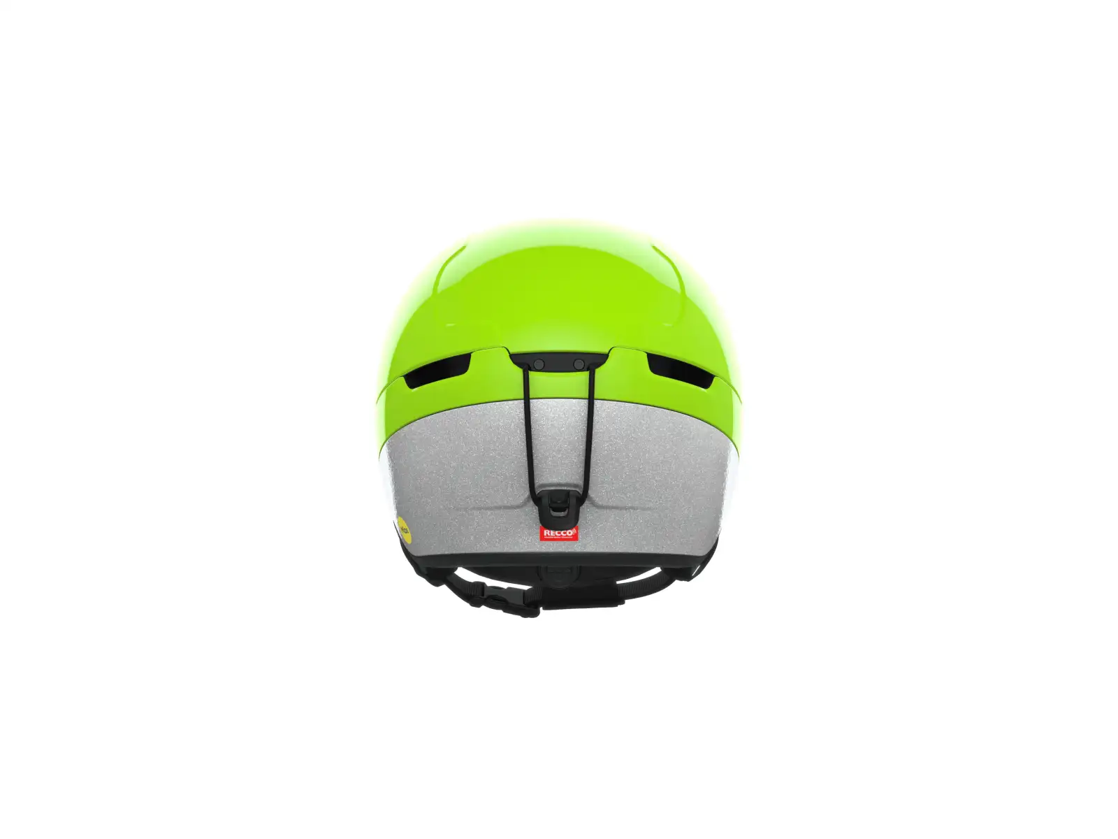 POC POCito Obex detská lyžiarska prilba Fluorescent Yellow/Green