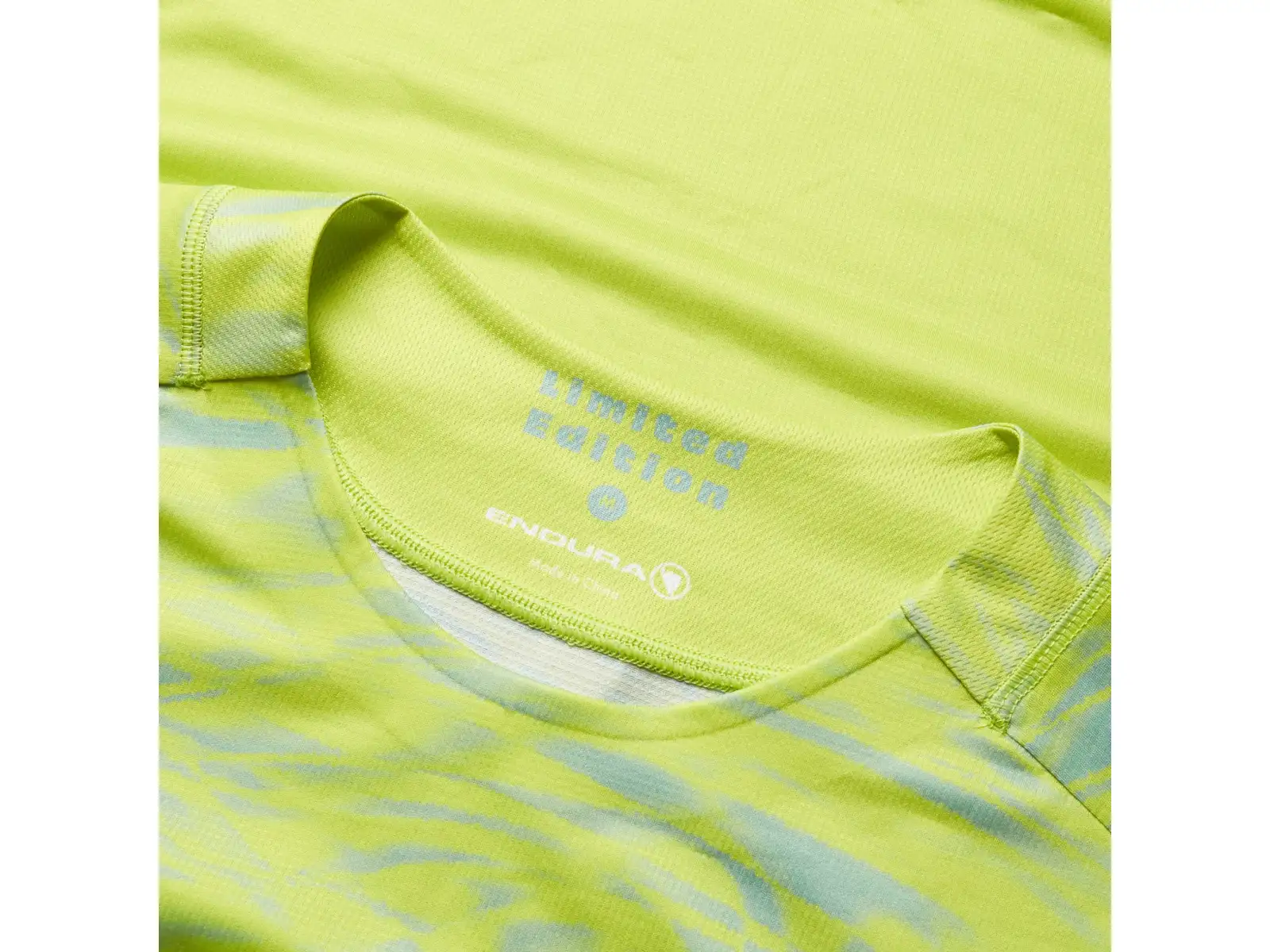 Endura LTD Marble Printed pánsky dres dlhý rukáv Lime Green