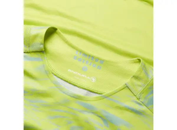 Endura LTD Marble Printed pánsky dres dlhý rukáv Lime Green