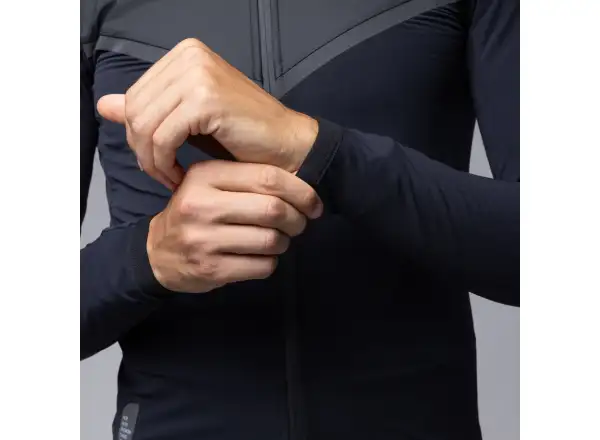 Alé R-EV1 Wool Speed pánska zimná cyklistická bunda Black