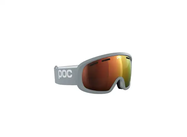 POC Fovea Mid lyžiarske okuliare Granite Grey/Partly Sunny Orange