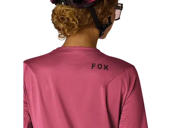 Fox Flexair dámsky dres krátky rukáv Berry