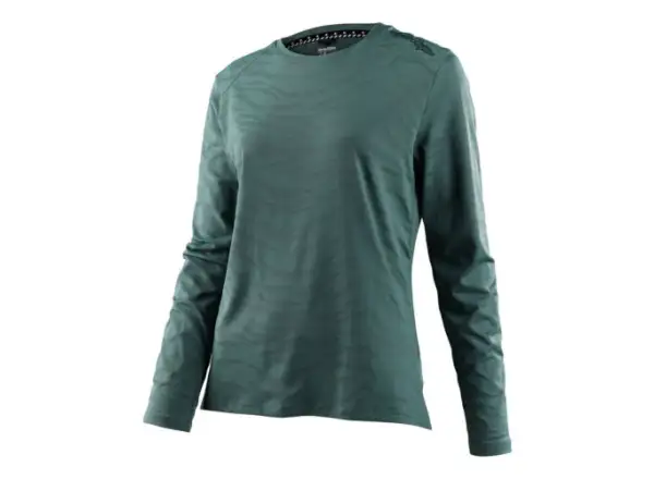 Troy Lee Designs Lilium dámsky dres dlhý rukáv Tiger Jacquard Steel Green