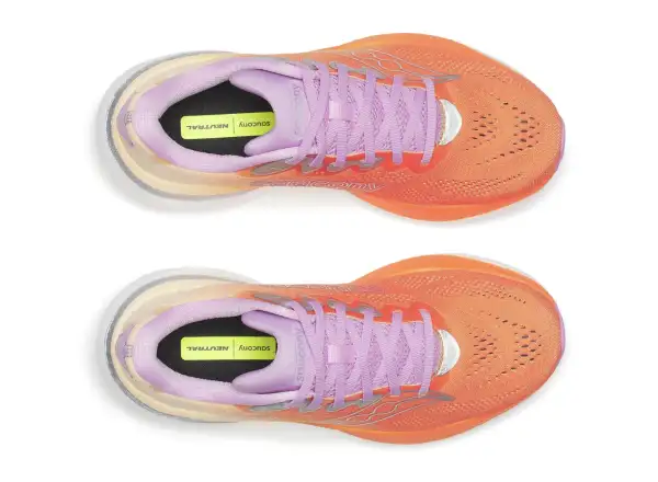Saucony Ride 19 dámska bežecká obuv Fire/Orchid
