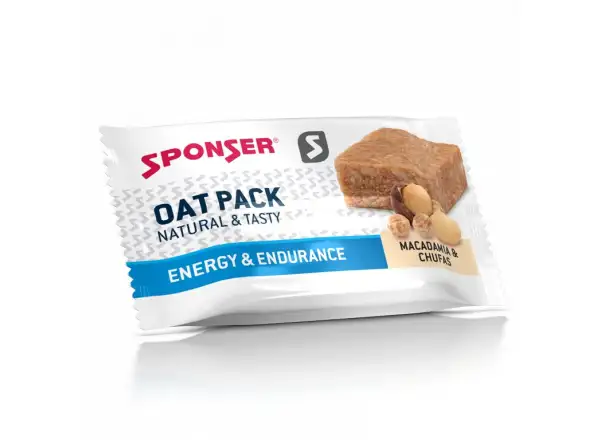 Sponser Oat Pack Bar flapjack makadamový orech