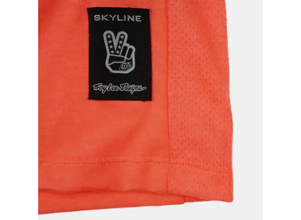 Troy Lee Designs Skyline Ride Tee detský dres dlhý rukáv P&W Melon
