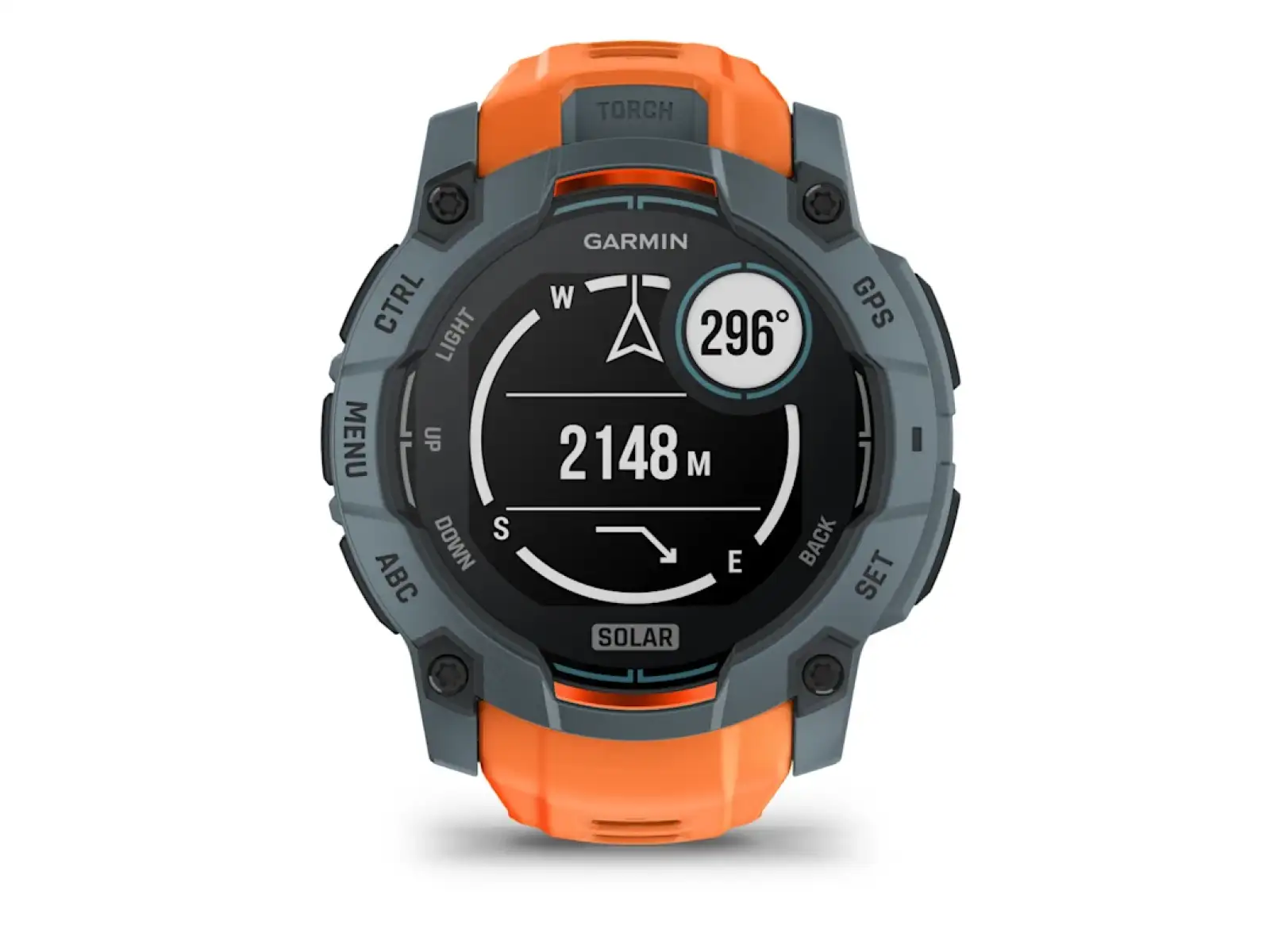 Garmin Instinct 3 Solar 50 mm smart hodinky Twilight/Solstice remienok