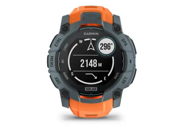 Garmin Instinct 3 Solar 50 mm smart hodinky Twilight/Solstice remienok