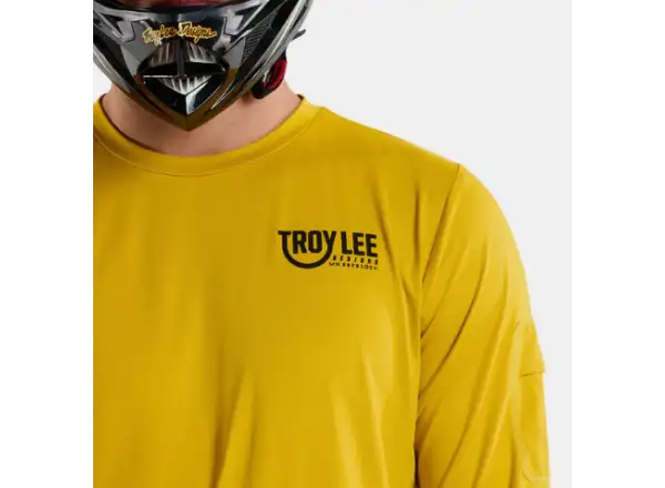 Troy Lee Designs Ruckus Ride Tee pánsky dres dlhý rukáv Eyez Safron
