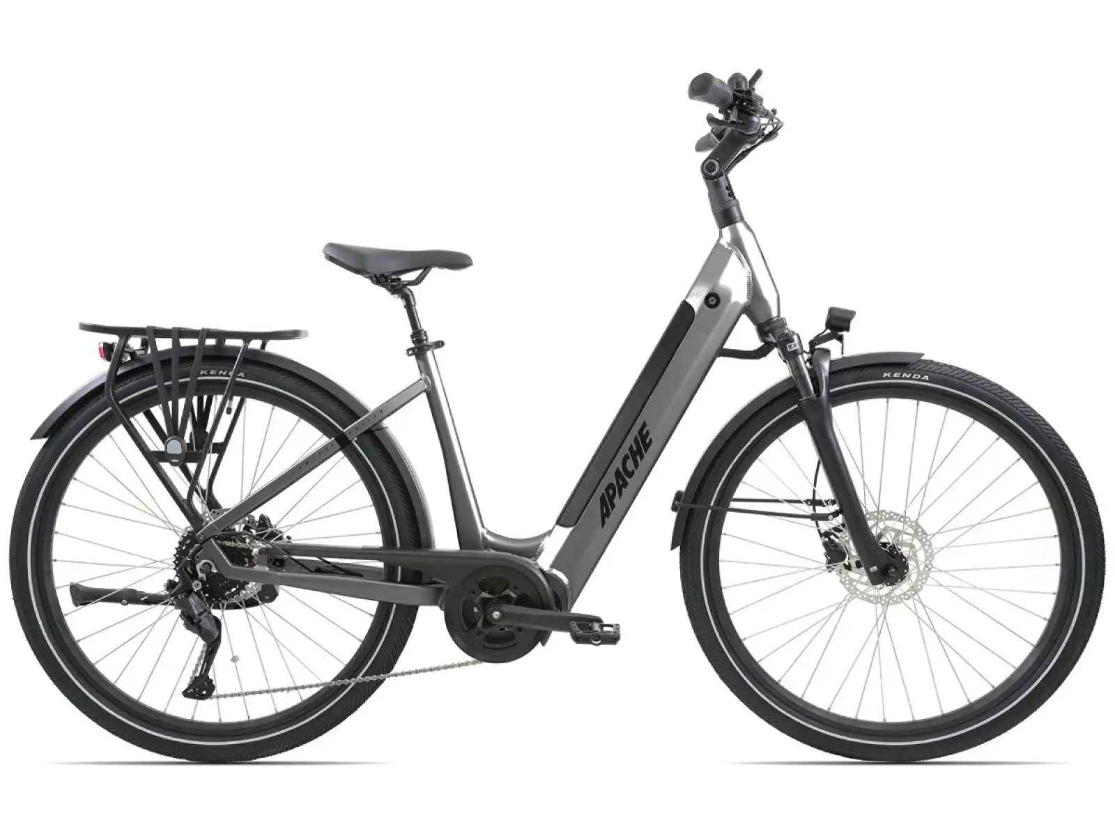 Apache Sota 3 Bafang M410 720 Wh cestovný elektrobicykel sivá