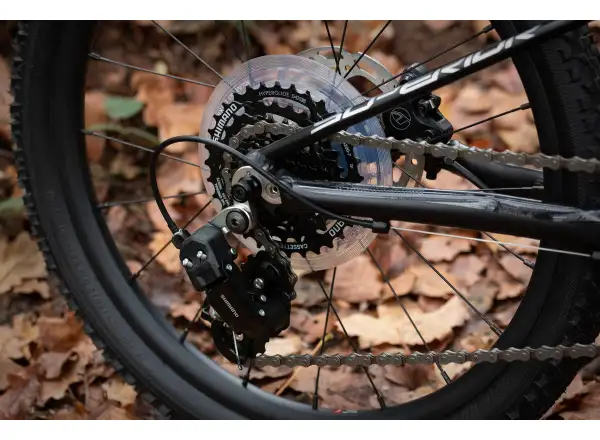 Superior Team 20 Matte Black/Hologram Chrome/Team Red detský bicykel