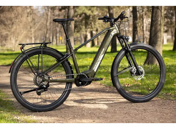 Rock Machine eBlizz B70T horský elektrobicykel Gloss Dark Forest