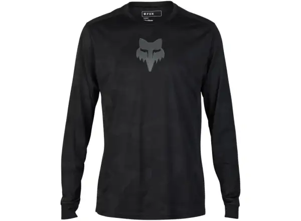 Fox Ranger TruDri pánsky dres dlhý rukáv Black