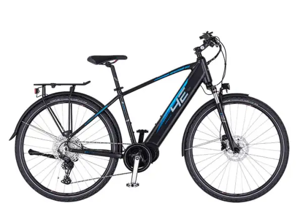 4Ever Stardust Elite trekingový elektrobicykel čierna/modra