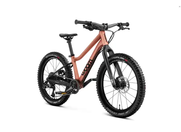 Woom 4 OFF detský bicykel 20" Copper