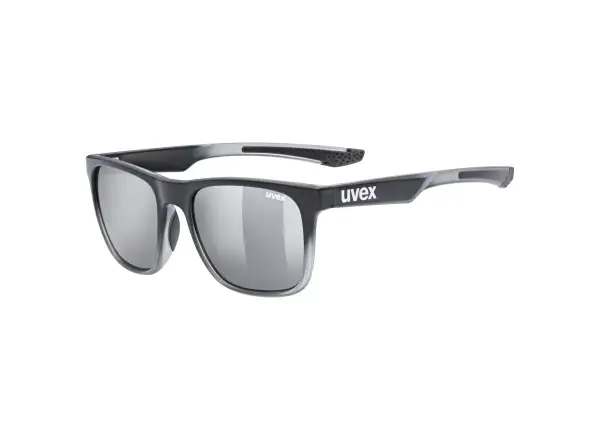 Slnečné okuliare Uvex LGL 42 Black Transparent/Mirror Silver