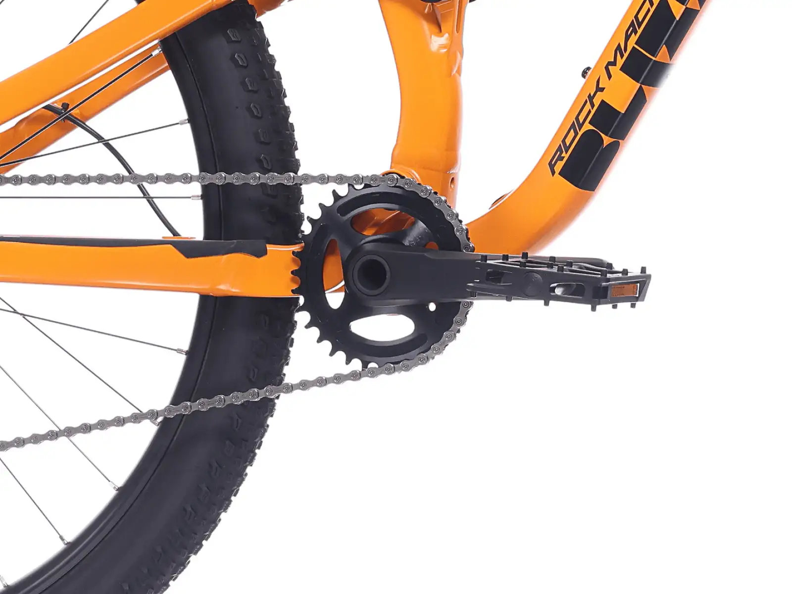 Rock Machine Blizz FS 30-27 horský bicykel Matte Lava Orange