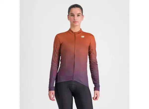 Dámsky dres Sportful Rocket Thermal Cayenna Red/Nightshade veľ. S