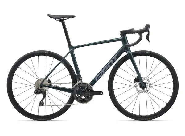 Giant TCR Advanced 1 gravel bicykel Asphalt Green