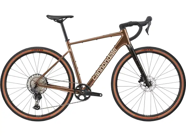 Cannondale Topstone CAAD 1 GRX 1X gravel bicykel Platinum Bronze