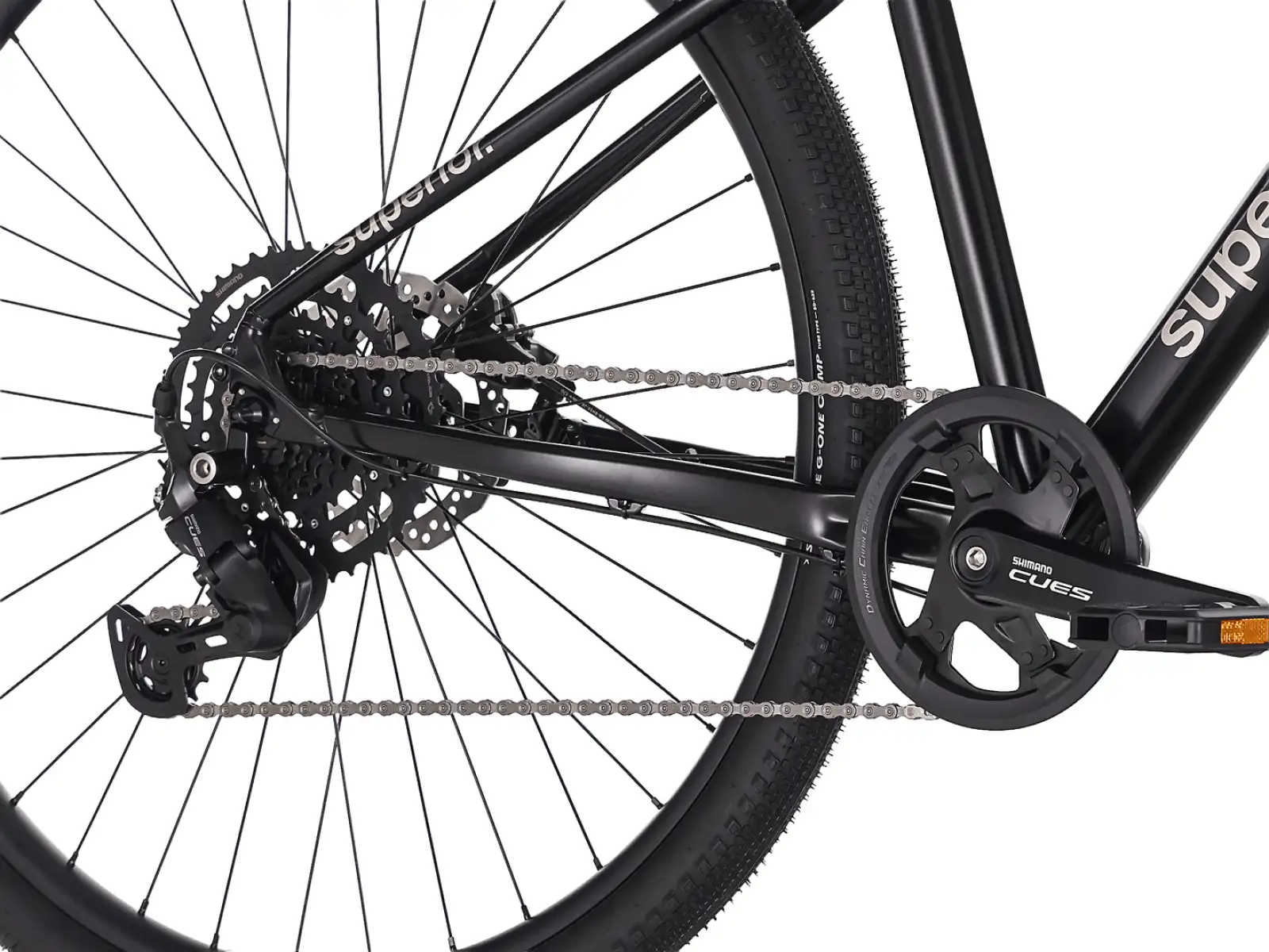 Superior Blox 6.4 mestský bicykel Matte Black