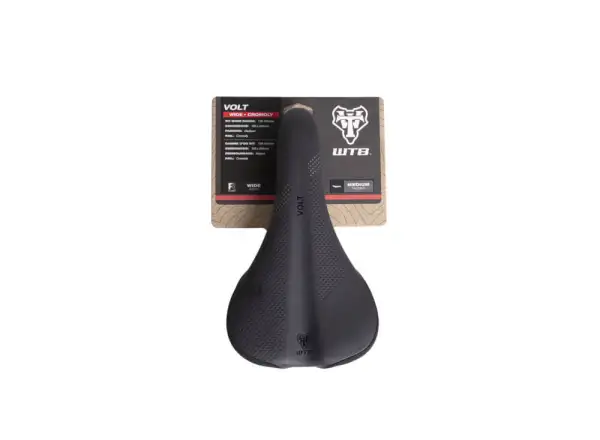 WTB Volt Cromoly Wide Saddle Black 150 mm