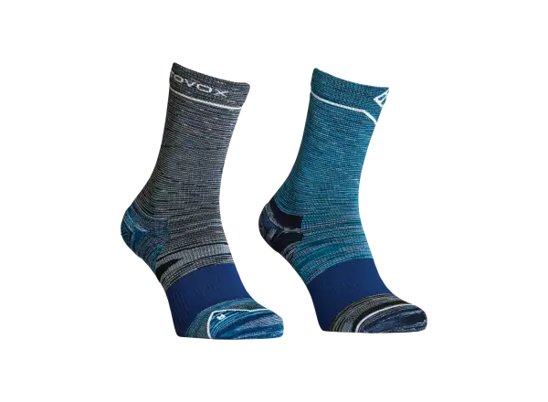 Ortovox Alpine Mid pánske ponožky Blue Nunatak