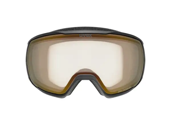 Uvex Vitorious Pro V lyžiarske okuliare black matt/red - clear