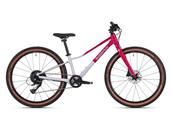 Superior F.L.Y. 24 bicykel Gloss Purple 11.0"