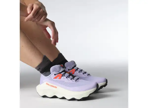Salomon Ultra Glide 3 dámska bežecká obuv Cosmic Sky/Icicle/Neon Flame