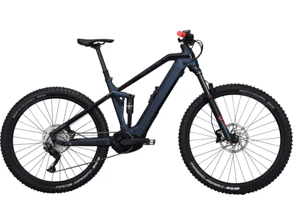 Bulls Sonic EVO AM1 750 Wh plne odpružený e-bike Dark Petrol