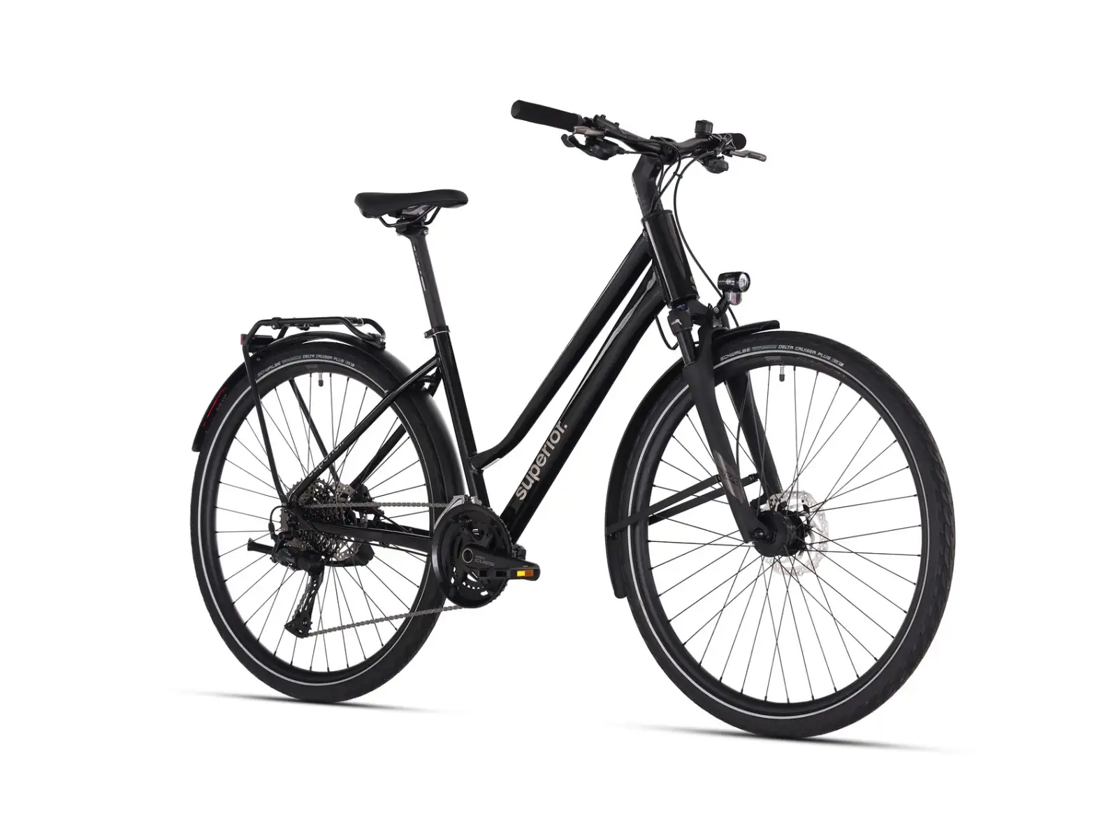 Superior Blox 6.7 T MS bicykel Gloss Metallic Black