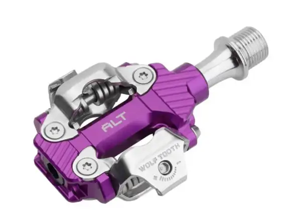 Wolf Tooth ALT XC Clipless pedále Ultraviolet Purple