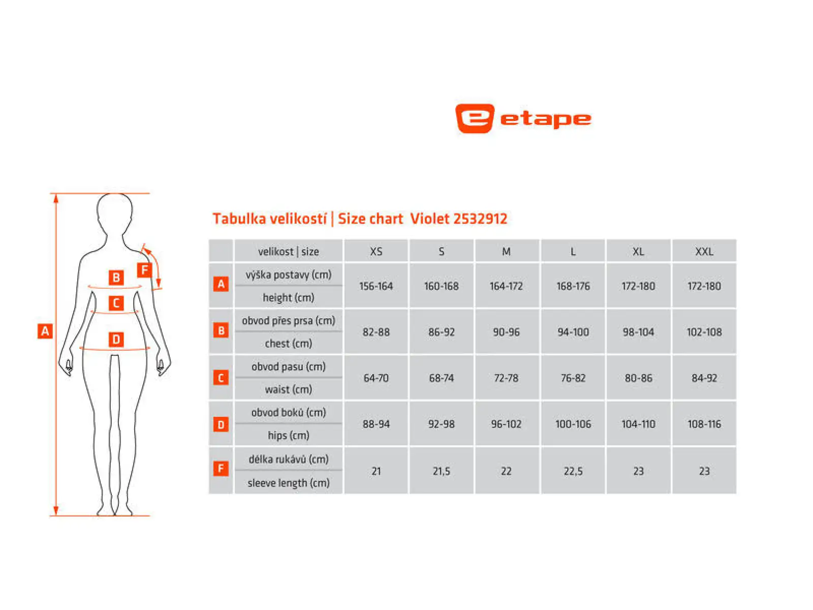 Etape Violet dámsky dres krátky rukáv ružová/čierna