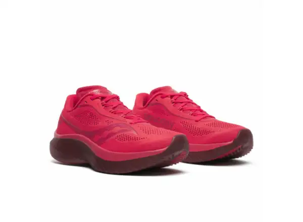 Saucony Kinvara 15 dámske bežecké topánky Cayenne/Currant.