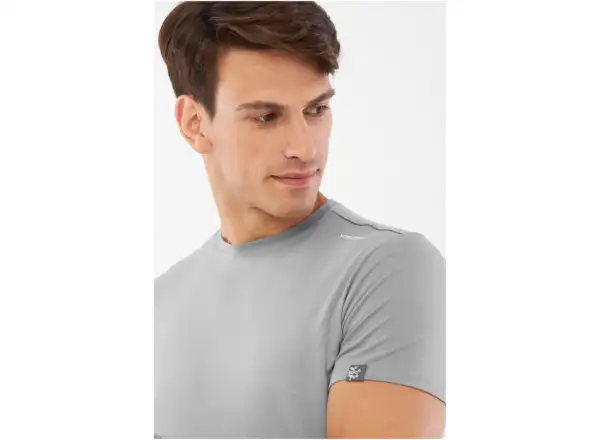 Viking Lenta Bamboo pánske tričko krátky rukáv Grey