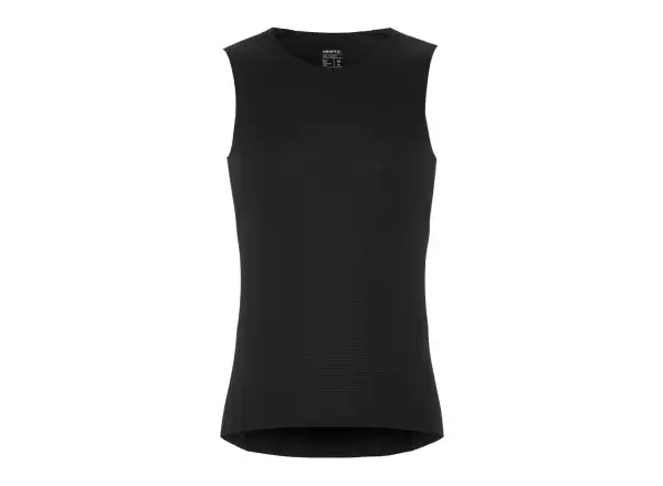 Craft Pro Dry Nanoweight pánske tričko bez rukávov čierna