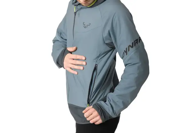 Dynafit Mezzalama Polartec Alpha pánska bunda Smoke Blue