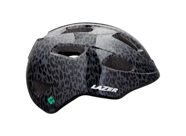 Lazer NUTZ KC detská prilba čierna Leopardí vel. Uni (50-56 cm)