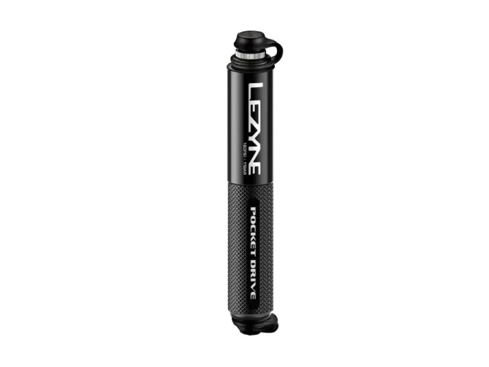 Lezyne Pocket Drive pumpa black/hi-gloss