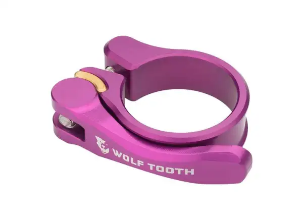 Wolf Tooth sedlová objímka 34,9 mm fialová Quick Release