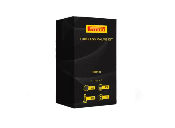 Pirelli bezdušové ventilky 80mm čierne