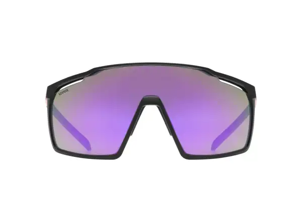 Uvex MTN Perform cyklistické okuliare Black Purple M/Mirror Purple