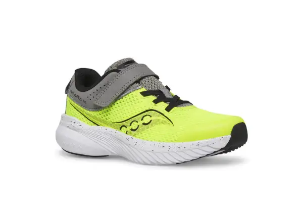 Saucony Kinvara 14 detská obuv lemon/grey